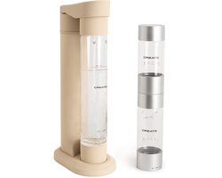 CREATE - Bruiswatermachine 1L + Dubbele Fles - SODA MAKER STUDIO