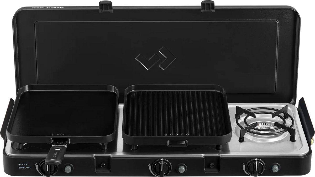 Cadac 3 Cook Turbo FFD Deluxe - Luxe Camping Kooktoestel - 3 Branders
