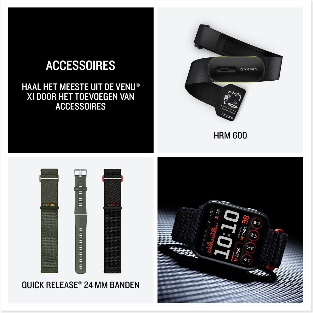Garmin Venu X1: Premium AMOLED-smartwatch met 100+ sportapps thumbnail 4