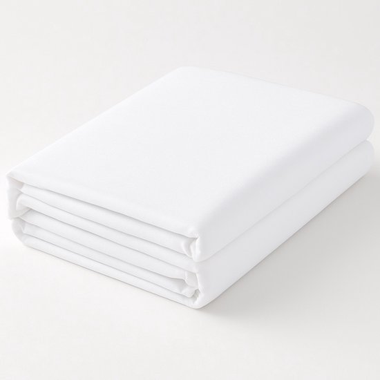 Pure'Cotton Lakens 2 Persoons - Groot - 100% Katoen - 240x290 - Lits Jumeaux - Wit