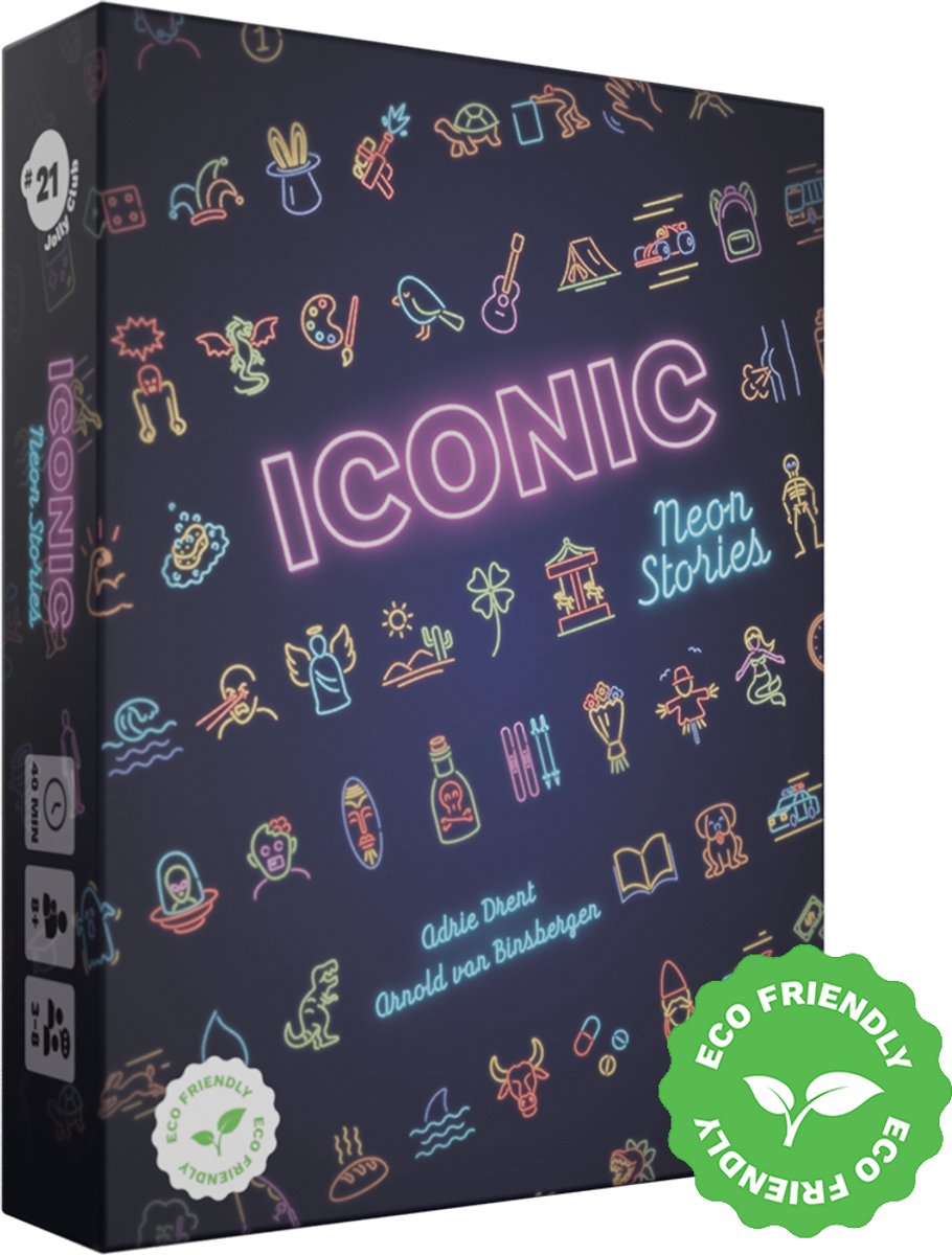 Iconic Neon Stories - Kaartspel - Jolly Dutch