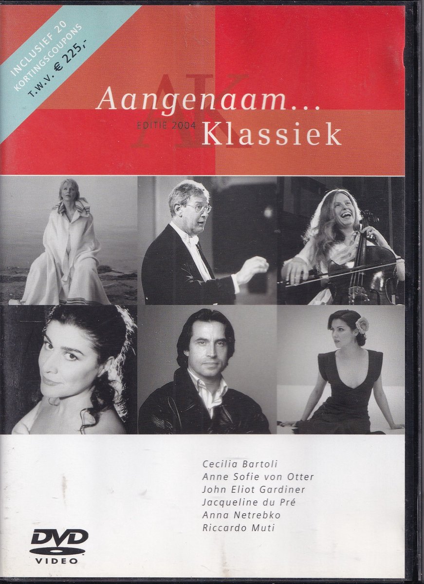 DVD Aangenaam Klassiek 2004 - Diverse componisten - Diverse artiesten
