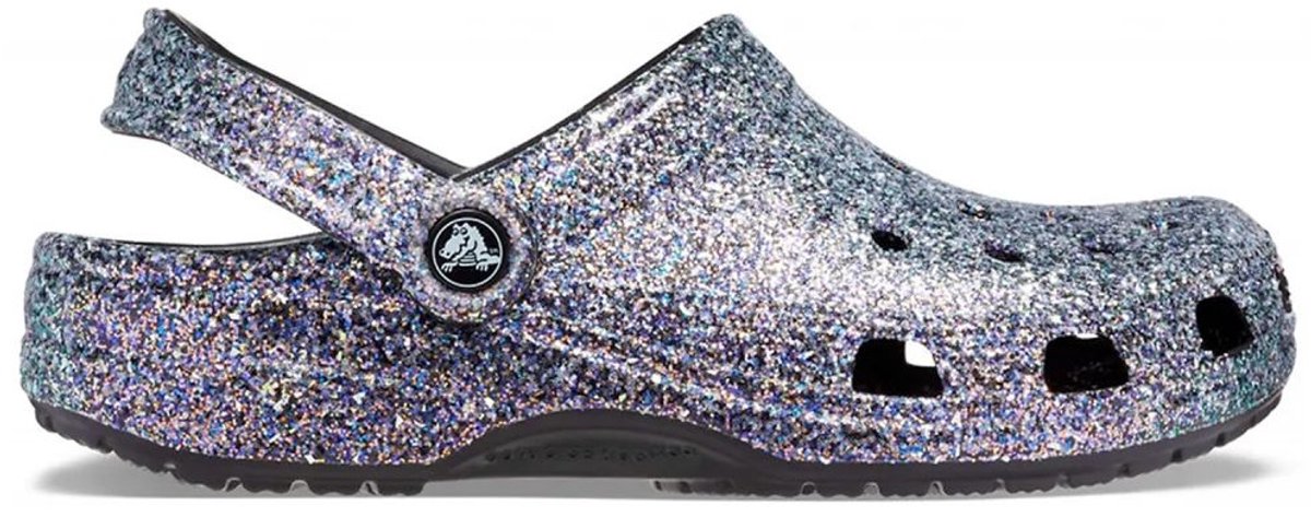 Classic Glitter Clog Zilver Maat 32/33 J1