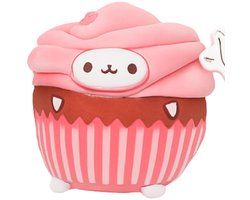 Molang met Cupcake Outfit Pluche Knuffel 20 cm - Speelgoed Knuffels voor Kinderen Jongens Meisjes - Piu Piu, Pinco, Molang Plush Toy - Kuiken Kip Eend Konijn Haas Pasen Paasfeest Paas cadeau