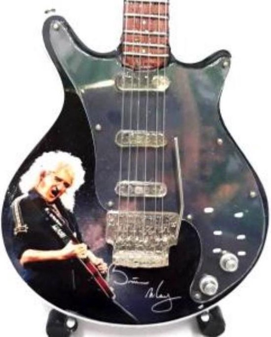 Stroomopwaarts kalmeren nachtmerrie Miniatuur gitaar Brian May Queen | bol.com