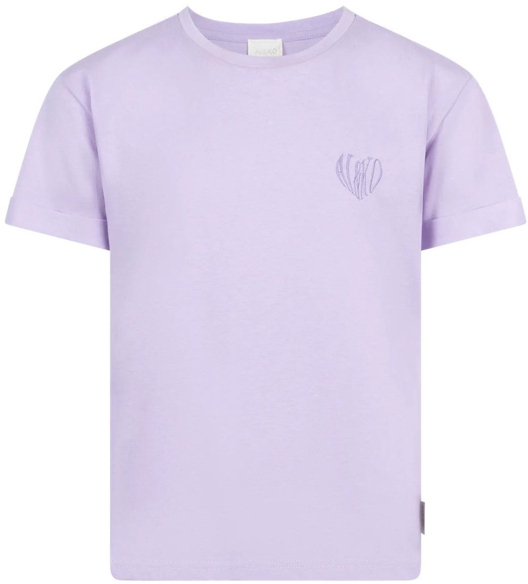 Ai&Ko Elisa Co 124 G Tops & T-shirts Meisjes - Shirt - Lila - Maat 140