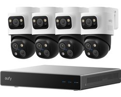 Eufy S4 Max PoE Camera Systeem met NVR | PTZ Bewakingscamera’s