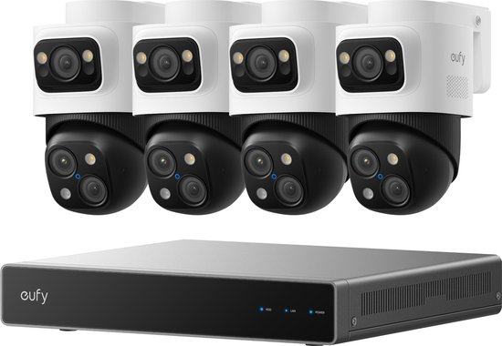 eufy PoE NVR Security System S4 Max, 16 MP triple lens - €1.099,00