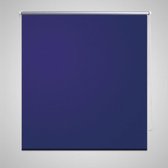 VidaXL Wonen Rolgordijn - Verduisterend 140 x 175 cm marineblauw 240134