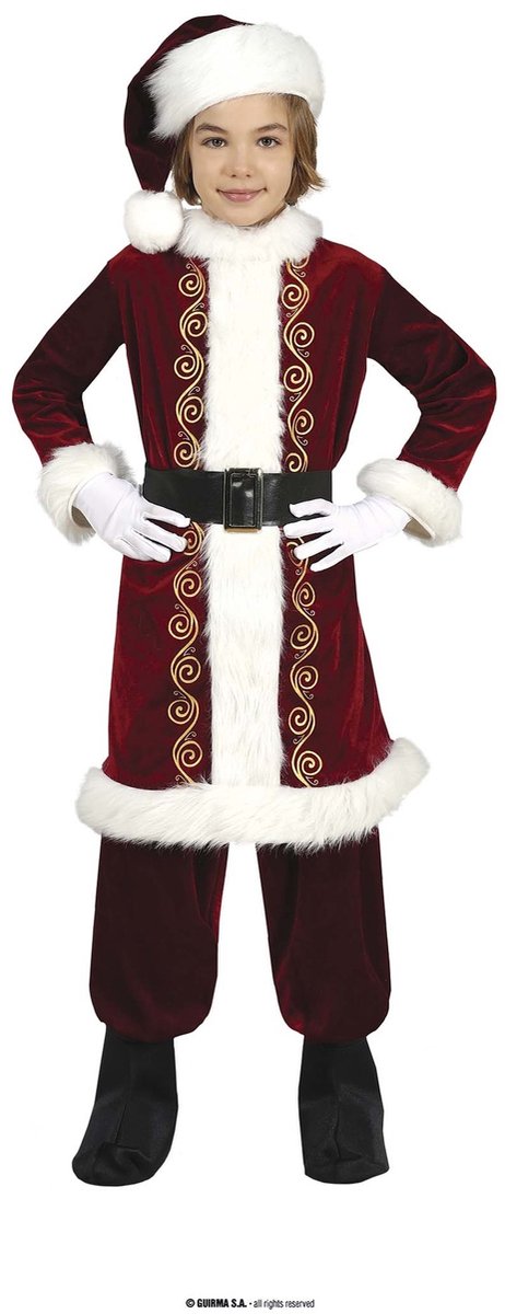 Luxe Santa Kerstman Kind - Jongen