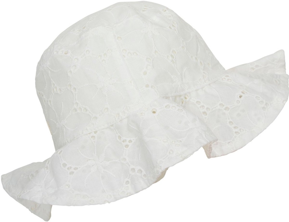 En Fant Kinderhoedje met brede rand