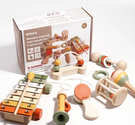 houten muziekinstrumenten