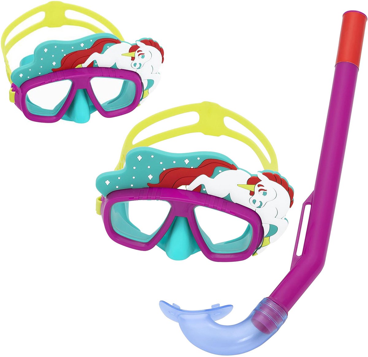 Duikset voor kinderen roze Bestway 24059