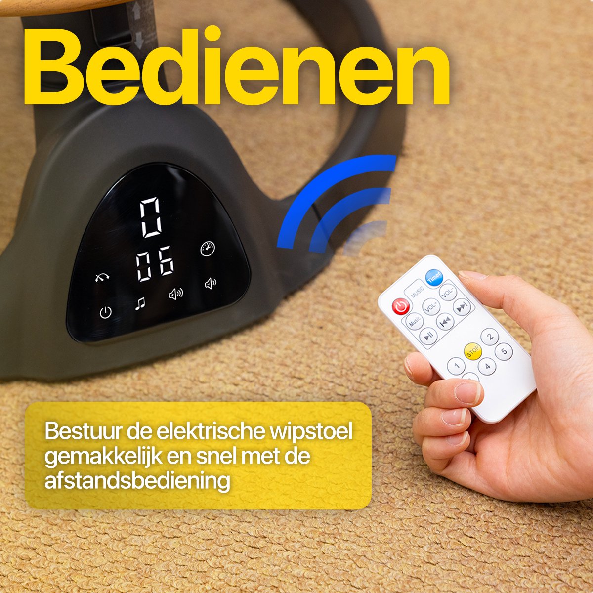 MATTI® - Elektrische Babyschommel thumbnail 3
