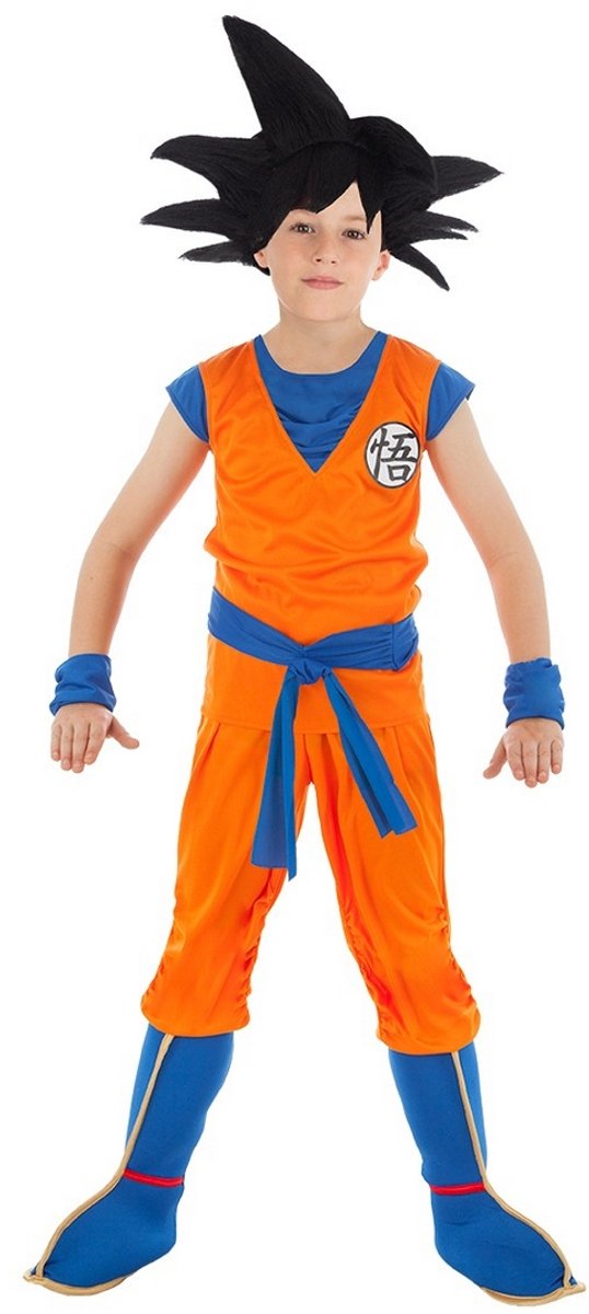 Goku Saiyan Kostuum Kind - Maat 128