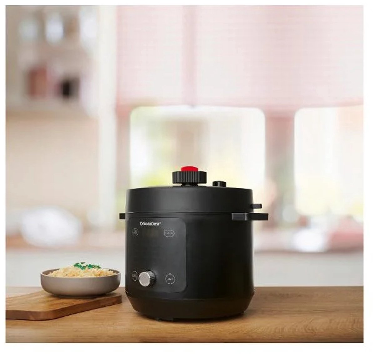 Afbeelding 2 van SILVERCREST® Elektrische snelkookpan - Met touch bediening - Vermogen: 1000/1200 W - Diameter: 24 cm - Inhoud: 5,7 L - De alles in één oplossing voor snel en efficiënt koken - 16 voorgeprogrammeerde kookprogramma's - Met timerfunctie