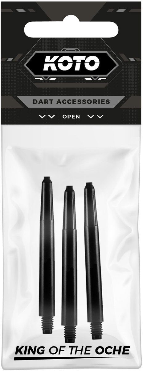 KOTO PVC Black - Dart Shafts Inbetween