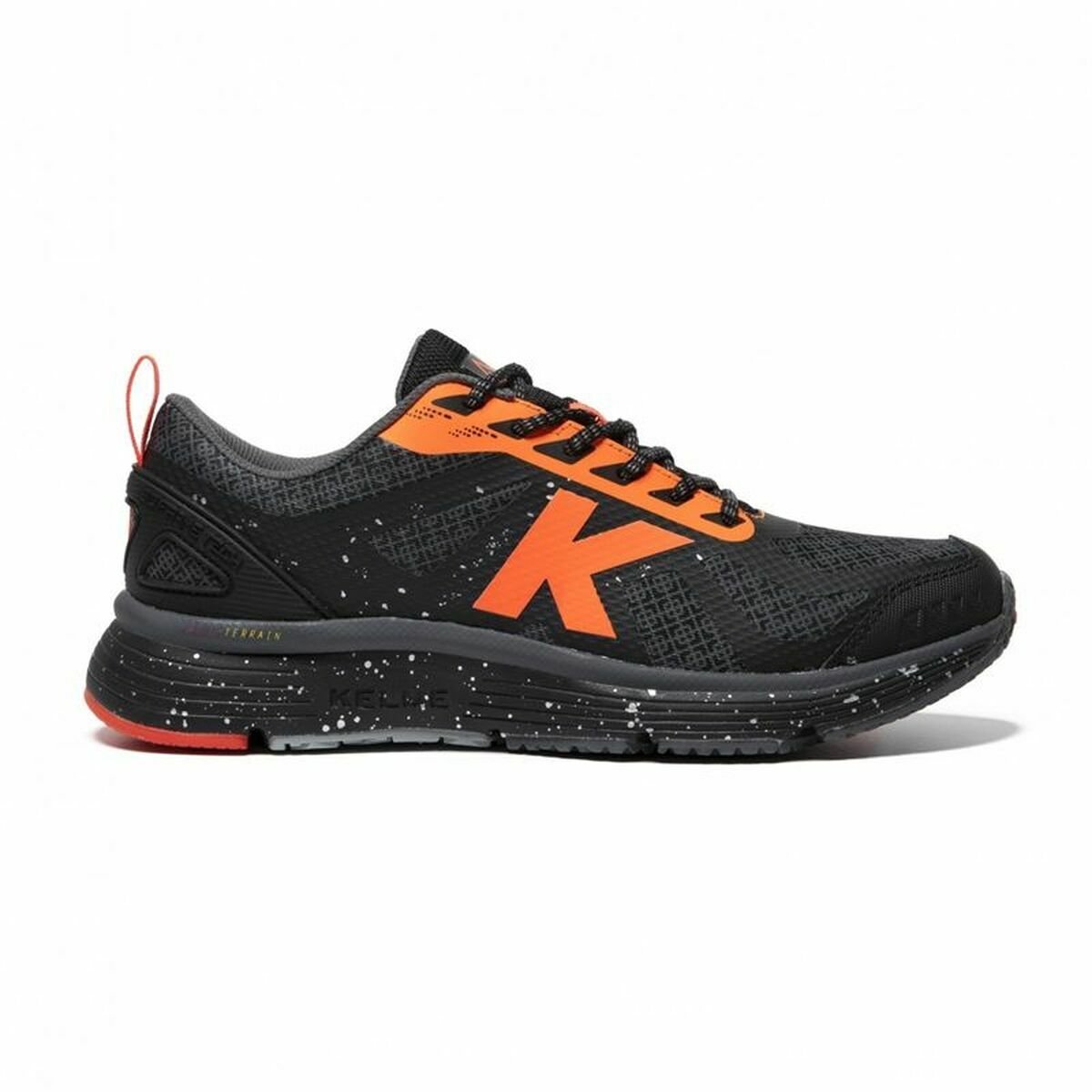 Hardloopschoenen voor Volwassenen Kelme Cushion Travel Oranje/Zwart - 44