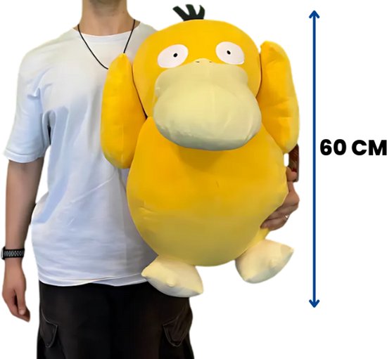 Pokémon Psyduck Pluche Knuffel (60 cm)