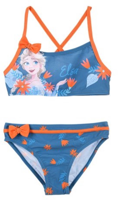 Disney Frozen Bikini - Elsa - Blauw - Maat 116