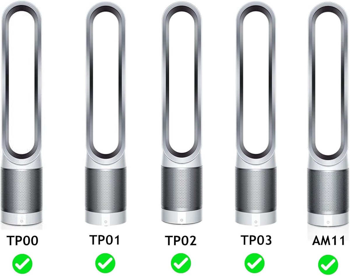 HEPA Filter Geschikt Voor Dyson Pure Cool Link Tower (TP00 TP01 TP02 TP03 AM11 BP01) Cool ME Luchtreiniger Ventilator Luchtfilter - Geschikt Voor Pure Cool Link Tower Purifier Me Fan - HEPA-filter — afbeelding 4