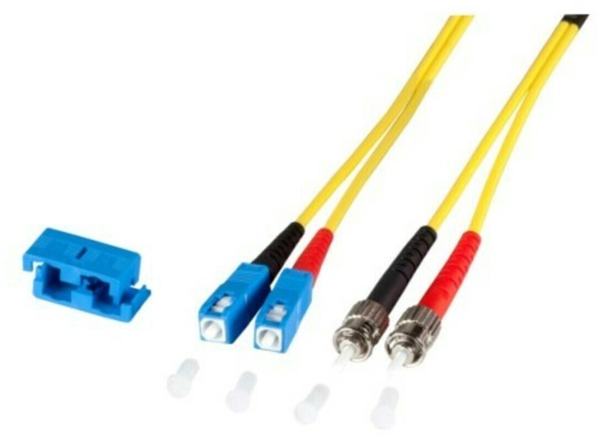 Danicom OS2 duplex glasvezel kabel SC-ST 15m