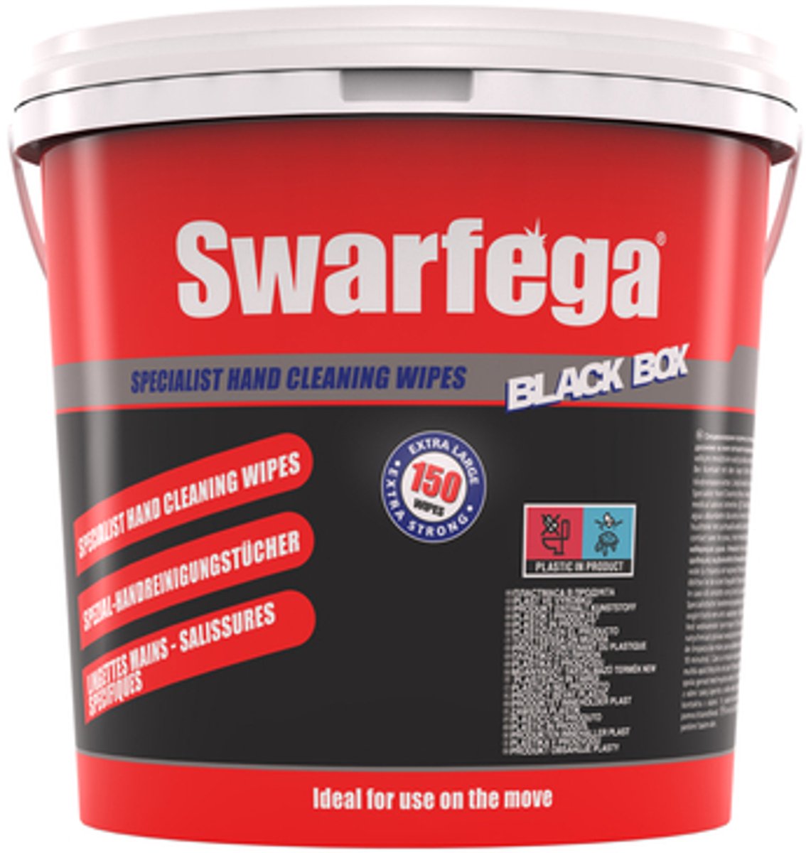 Handreinigingsdoek scj swarfega extreme150vel | 4 stuks