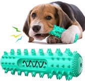 Hondenspeelgoed sterk-hondenspeeltjes puppy-hondenspeelgoed sterk-hondenkauwspeeltjes voor agressieve kauwers - Hondentandenborstel Reinigingsstaafje - Klein hondentandenkauwspeeltje voor kleine en middelgrote honden - Meerblauw - 18,6 x 6,1 x 5,6 cm