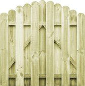 vidaXL - Poort - 100x100 - cm - geïmpregneerd - grenenhout
