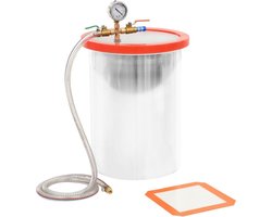 vidaXL - Vacuümkamer - 22,7 - L - roestvrij - staal