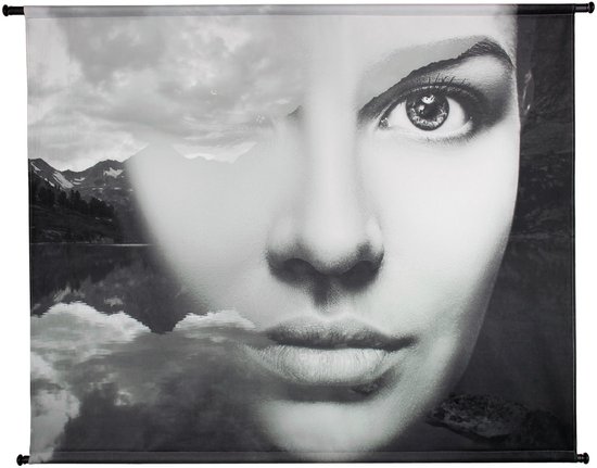 Serviette murale HD Collection Face Mountain 146 x 3 x 110 cm