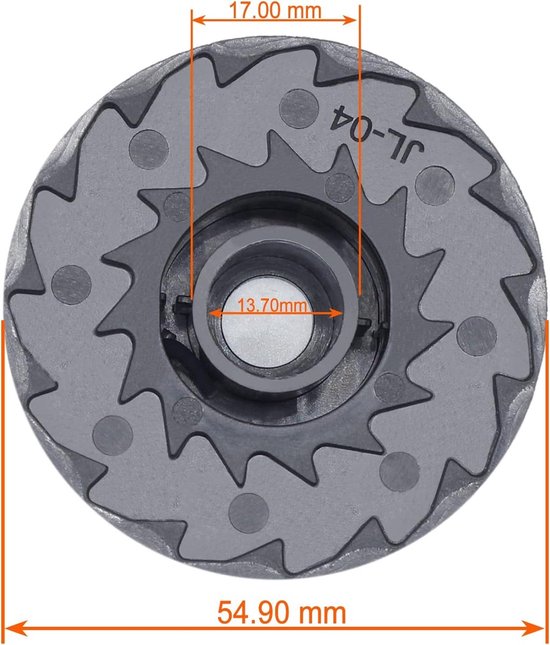 3 Stuks Draadspoelen voor Bosch Grastrimmer - F016800351 - 4m, Ø1,6mm - Geschikt voor ART 24, 27, 30 en ART 30-36 LI van Merkloos	 — afbeelding 5