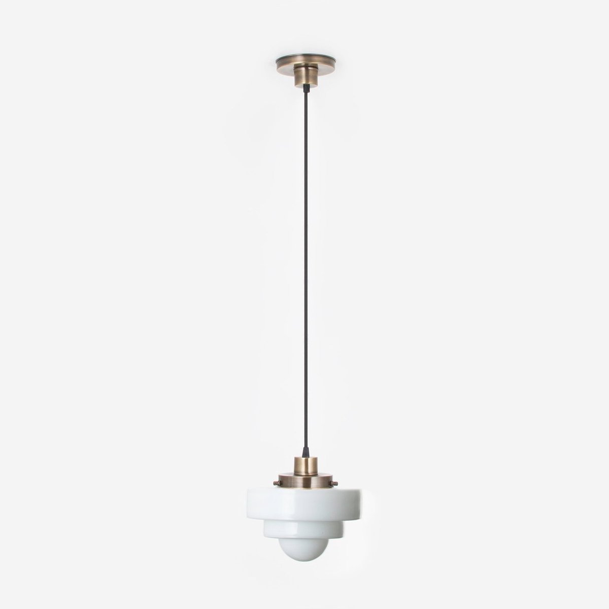 Coloured by Art Hanglamp aan snoer Lorm 20's Brons - Art Deco Trade