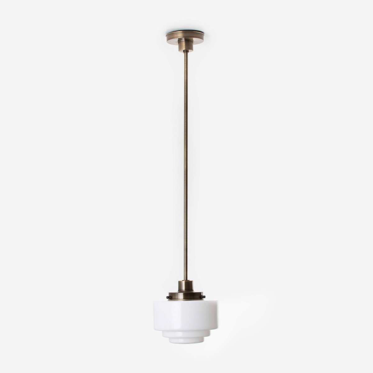 Coloured by Art Hanglamp Getrapt Ø 20 20's Brons - Art Deco Trade