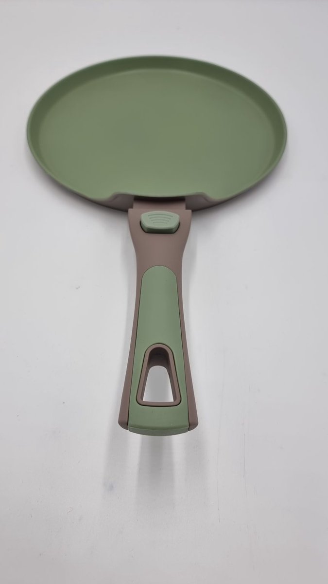 Royal Swiss- 26 cm-pizza pan- pannenkoekenpan -Mind groen