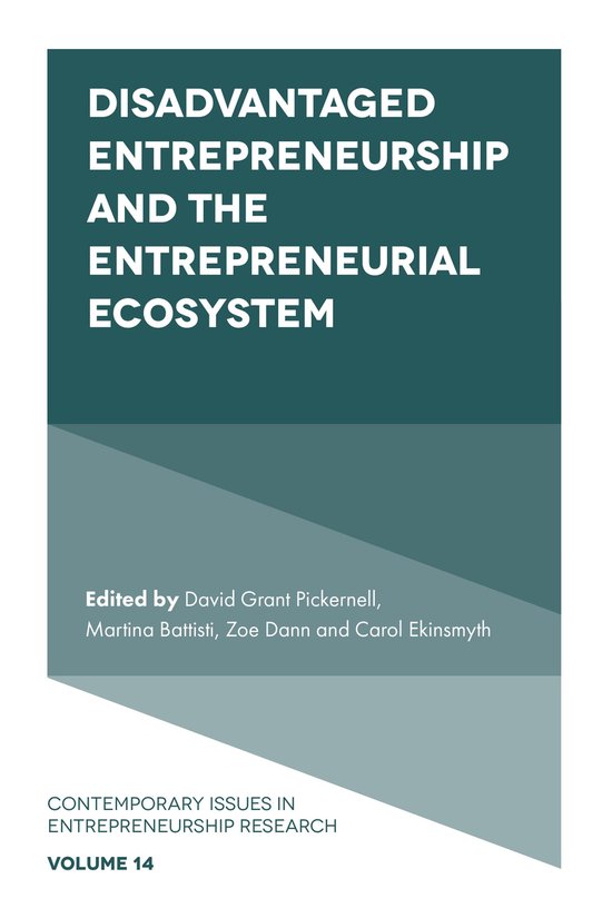Contemporary Issues in Entrepreneurship Research 14 - Disadv ... - cover