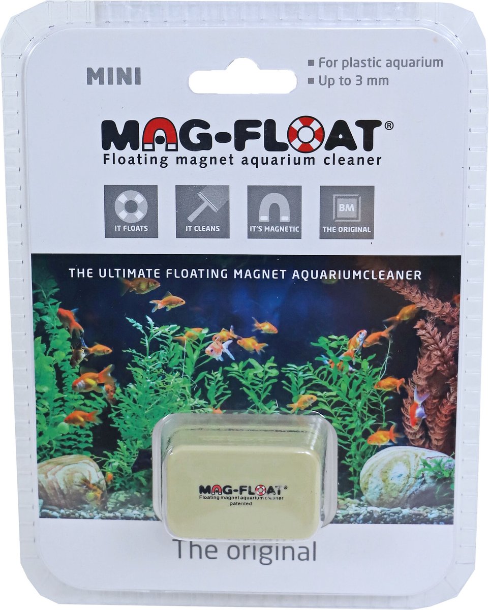 Mag-Float Aquarium Cleaner - Glas - Long