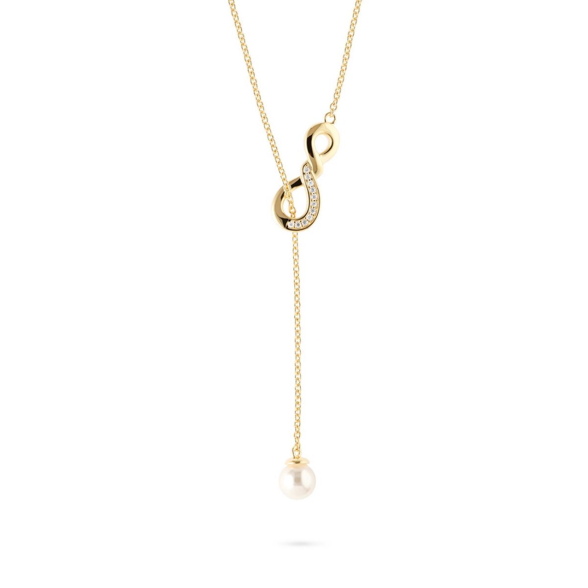 Jette - 89208020 - Ketting - Dames - 925 Zilver - geel verguld gepolijst - 50cm