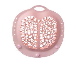 Waszakjes - Waszakken Voor Wasgoed - Waszak - Laundry Bag - Waszakje - Waszakjes Groot - Waszak Ondergoed - Waszak Groot - Wasnet - Wasnetten - Waszakken - Multifunctionele Waszak - Waszak Voor Babykleding - Siliconen - 21.3x22x6.1cm - Roze