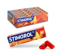 Stimorol Fire Cinnamon - Kauwgom - Suikervrij - 1x30stuks