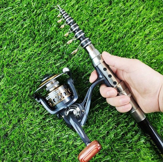 Dutchers® Werphengel 310cm met molen - 37-delige Telescopische Vishengel set - Vissen - Visspullen - Hengel voor Roofvissen - Hengelsport - Hengelset van Dutchers® — afbeelding 3