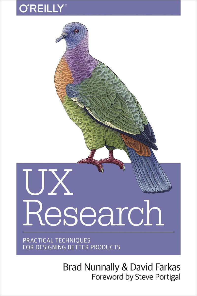 Omslag van UX Research