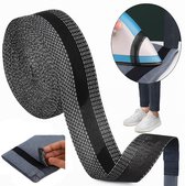 Tape pour raccourcir les Pantalons I Ruban d'ourlet thermocollant I Raccourcir les Pantalons I Également pour Rideaux et Nappes I 3 mètres I Zwart