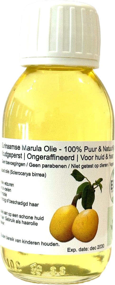 Marula olie puur - Suriname - 100 ML - Koudgeperst & Onbewerkt