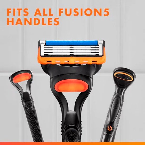 Gillette - Fusion 5 - Scheerset - Precisie en comfort - Houder & 3 Navulscheermesjes