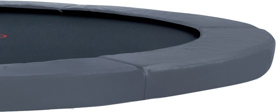 Avyna Trampoline Rand Ø200 cm – Grijs – Voor Ronde Opbouw Trampoline – Vervangingsrand