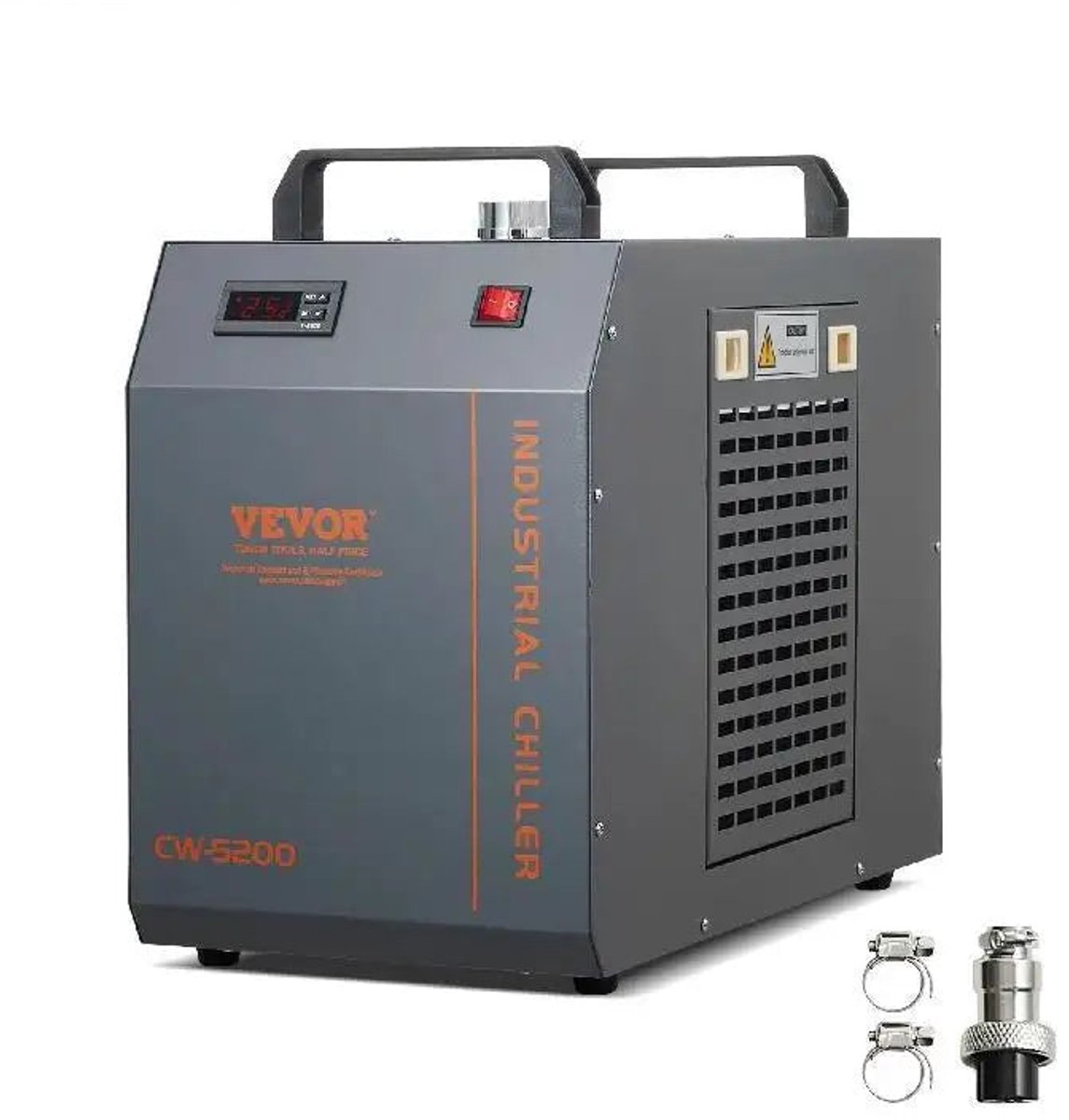 Waterkoeler – Laserkoeler – CO₂ Koeler – Industriële Koeler – 7 Liter Tank – 13L/Min Pomp