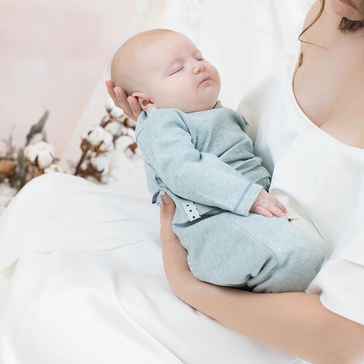 Baby-T-shirt met lange mouwen OrganicEra biologische baby L/S T-shirt
