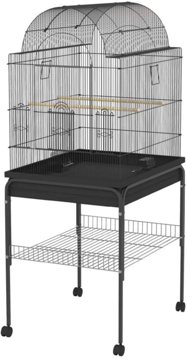 Vogelkooi voor Kanaries & Parkieten, met onderstel