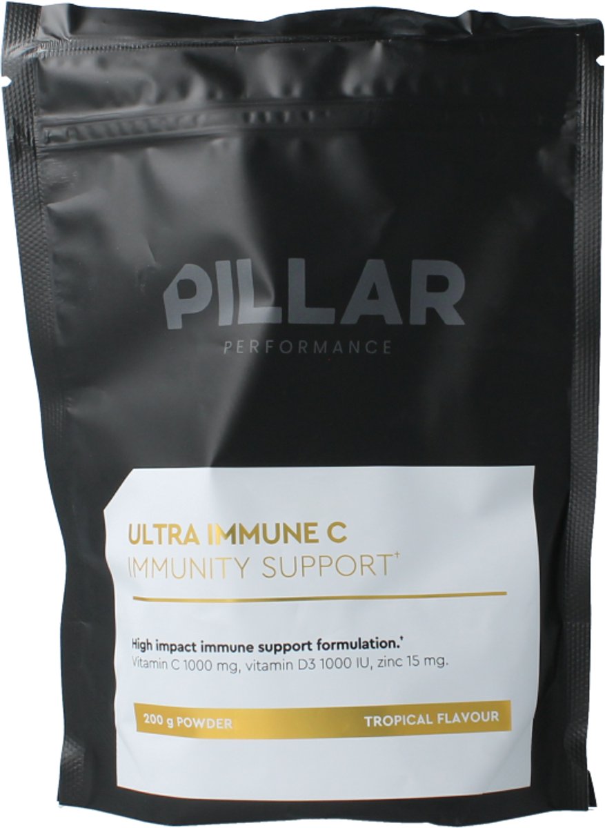 Goedkoopste PILLAR Ultra immune C tropical zak 200 Gram